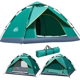 Camping Zelt 2 - 4 Personen, 3S Auto Pop up Zelt Wasserdicht Kuppelzelte