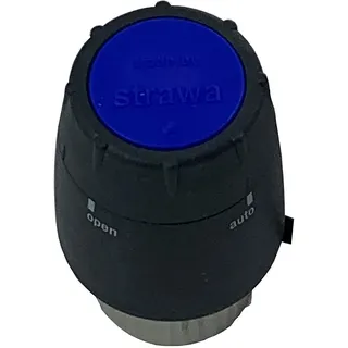 4 Stk Strawa Stellantrieb 230V stromlos geschlossen schwarz blau