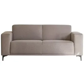 Tikamoon 2,5-Sitzer-Sofa Lars mit taupegrauem Stoffbezug