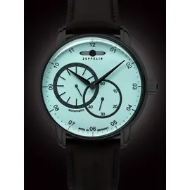 Zeppelin New Captain's Line Leder 43 mm 8662-5
