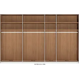 Wiemann Drehtürenschrank Cardiff 344,2 x 236 x 58 cm Braun/Weiß