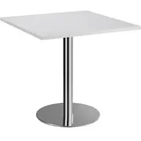 Hammerbacher Bistrotisch lichtgrau 80,0 x 80,0 x 74,5 cm