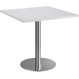 Hammerbacher Bistrotisch lichtgrau 80,0 x 80,0 x 74,5 cm