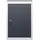 vidaXL Werkzeugschrank Metall 19x60x40 cm Grau/Schwarz