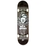 Mob Skateboards Skateboard Skull 7.75 Complete - Komplettboard 31.75 x 7.75 Zoll (fertig montiert -, 1-St., Rip It Kaputt - Schwarz), Board aus Ahornholz - Skateboard für Kinder, Jugendliche, Erwachsene schwarz