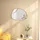 Homcom Asymmetrischer Wandspiegel 80 x 60 cm Beige