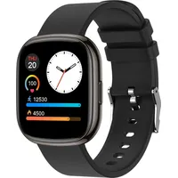 Smartwatch, Schrittzähler Smartwatch Bluetooth 1,3 Zoll Touchscreen Armbanduhr Blutdruck Puls Schlafmonitor IP68 Sportuhr Laufen für Damen Herren - Schwarz
