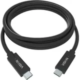 Vision USB-C 1,0 m Schwarz