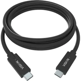 Vision USB-C 1,0 m Schwarz