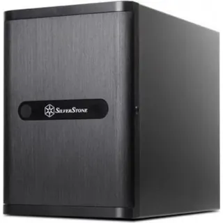 Silverstone Sst-Ds380b (Mini-ITX, Mini-DTX), PC Gehäuse, Schwarz