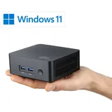 CSL Narrow Box Black N100 Mini-PC 16 GB RAM 4000 GB SSD Intel UHD Graphics Win 11 Home