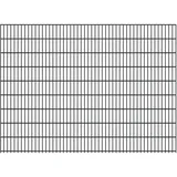FA-Bausysteme Doppelstabmattenzaun 6/5/6 250 x 183 cm Anthrazit
