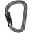 Petzl William Ball Lock HMS-Karabiner Grau