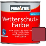 Primaster Wetterschutzfarbe 2,5 l schwedenrot