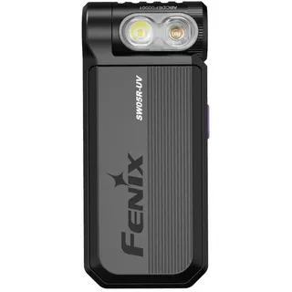 Fenix SW05RUVBLC - Dimmbare, aufladbare LED-Taschenlampe LED/USB IPX6 150 lm 49 h - Schwarz