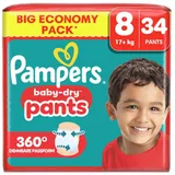 Pampers Baby-Dry Pants Gr. 8 (17+ kg)