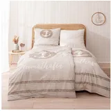 termana TRAUMHELDEN Anker Bettwäsche 135x200 · Partner-Bettwäsche · Heimathafen · Kissenbezug 80x80 + Bettbezug 135x200 cm - 100% Baumwolle · 4-teilig