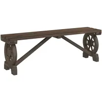 VidaXL Gartenbank 115 cm Massivholz Tanne
