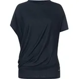 super.natural Damen Yoga Loose T-Shirt (Größe XS, blau)