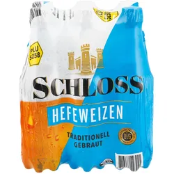 Schloss Hefeweizen 5,0 % vol 0,5 Liter, 6er Pack