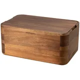 Continenta Brotkasten 26x23 cm Braun