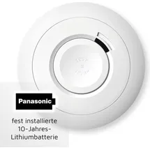 Ei Electronics Ei650 Rauchwarnmelder 10er Set inkl. 10 Jahres-Batterie batteriebetrieben (Ø x H) 115mm x 45mm
