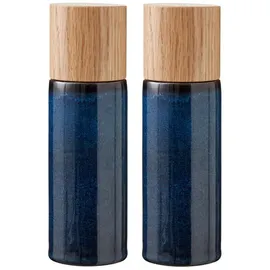Bitz Salz- & Pfeffermühle Set 2-tlg. 17 cm blau