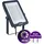 Philips LED-Strahler Aluminium, Glas grau mit Bewegungsmelder 110 lm