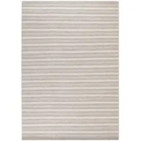 Steffensmeier Handwebteppich, Grau, Naturmaterialien, Gestreift, Rechteckig, 120x180 cm, für Fußbodenheizung geeignet, Teppiche & Böden, Teppiche, Naturteppiche