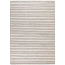 Steffensmeier Handwebteppich, Grau, Naturmaterialien, Gestreift, Rechteckig, 120x180 cm, für Fußbodenheizung geeignet, Teppiche & Böden, Teppiche, Naturteppiche