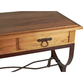 MiaMöbel Mexico Schreibtisch Massivholz Pinie Mexiko Möbel Mexikanisch