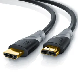 CSL HDMI-Kabel 2.0b HDMI Typ A 15 m grau/schwarz