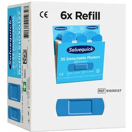 Salvequick Pflasterstrips detectable 2 cm 35 St.