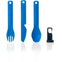 humangear GoBites Bio Reisebesteck, 3-teilig, blau