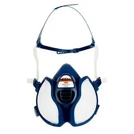 3M Atemschutzmaske 4251+, A1P2, Halbmaske für Farbspritzarbeiten, 1 Maske
