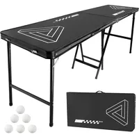 Vevor Beer Pong Tisch Set Bierpong Trinkspiel Partytisch Faltbar