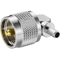 TRU Components TC-9199208 UHF-Steckverbinder Stecker, gewinkelt 50 ? 1