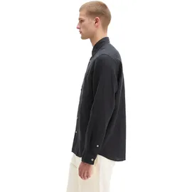 Marc O'Polo Regular Fit Freizeithemd Schwarz M