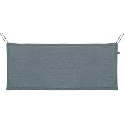 Bank-Auflage Unica 110 x 45 cm Stoff Blau Blue