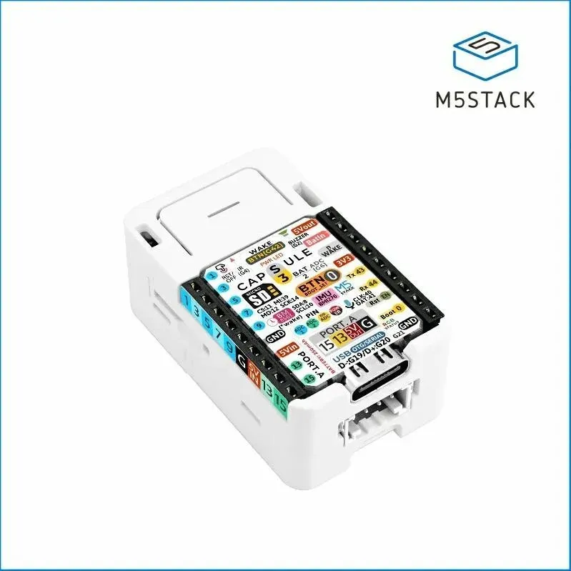 M5Stack M5Capsule: Vielseitige Entwicklungsplatine für IoT und eingebettete S...