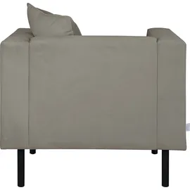 Home Affaire Sessel HOME AFFAIRE "Lillibeth Cocktailsessel, Loungesessel, Maße B/T/H: 90/74/83 cm", braun (schlamm), B:90cm H:83cm T:74cm, 100% Polyester, Sessel, Sessel, Zierkissen als Wendekissen 45x45 cm, in Samtoptik oder Cord