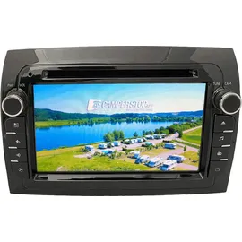 berggps - FIAT Ducato Camper Navigation Radio - WiFi - Carplay/Android Auto - Wohnmobil Plätze/APPS - Europa