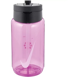 Nike Renew Recharge Trinkflasche, fire pink/Black/White, 473ml