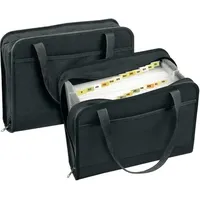 Veloflex Fächertasche Office A4 24 Fächer Textil sw