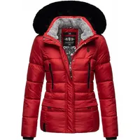 NAVAHOO Damen Winterjacke Steppjacke mit Teddyfell - Kunstpelz Kapuze Loveleen