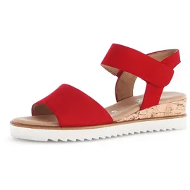 Gabor comfort Sandalen für Damen, rot, Größe 40 EU / 6.5 UK