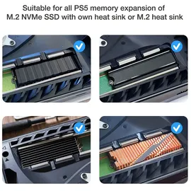 GRAUGEAR G-PS5M2-COVER Spielkonsolenteil/-zubehör Kühlkörper