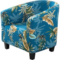 uyeoco Sesselüberwürfe Sesselschoner Sesselbezug Jacquard Clubsessel Elastisch Stretch Sesselhusse für Cafe Stuhl Sessel (Color : #35)