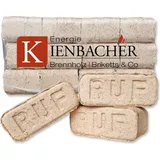 120 kg RUF Briketts Hartholzbriketts aus Buche und/oder Eiche | 12 x 10 kg Holzbrikett im Paket | Energie Kienbacher®