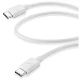Cellular Line USB-C auf USB-C 0,6 m Weiß